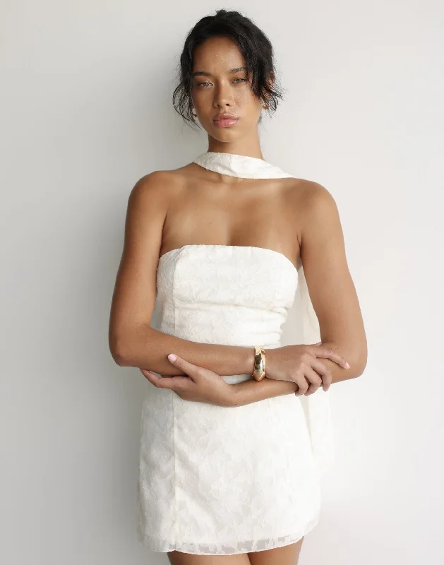 Weekend Flash Savings Juliet Mini Dress (Cream)