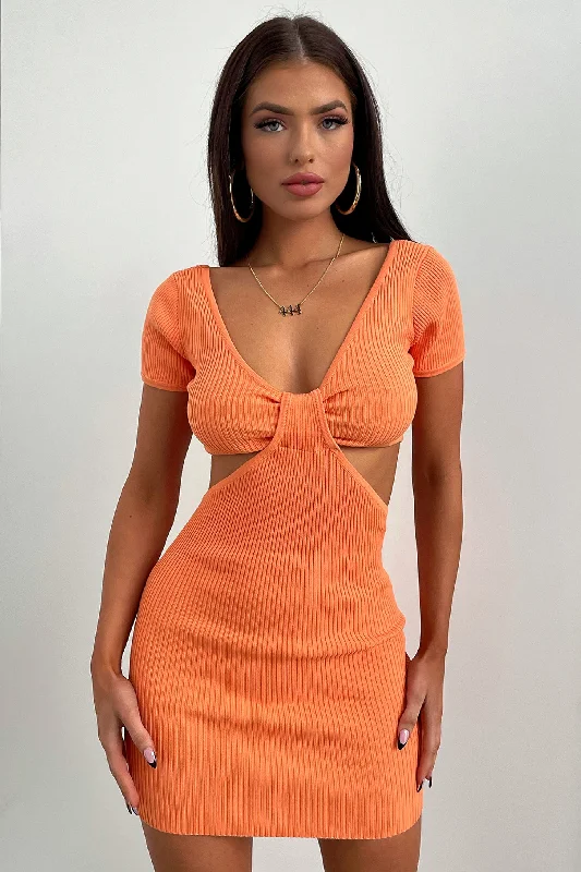 Weekend Bargain Shopping Justin Dress - Orange