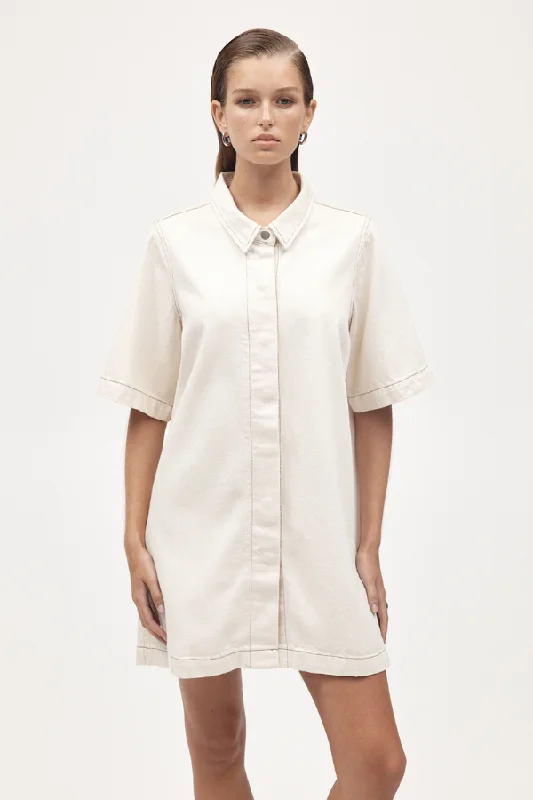 Weekend Savings Bonanza Darla Dress Ecru
