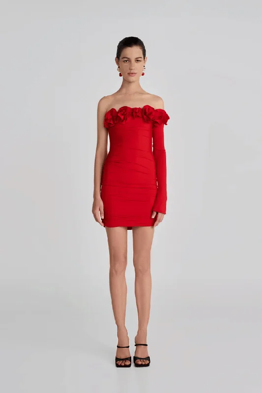 Weekend Shopping Spree Selvaggio Mini Dress Red
