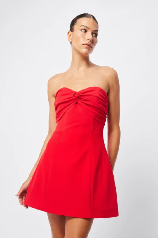 Season-End Deals Bitter Mini Dress Red