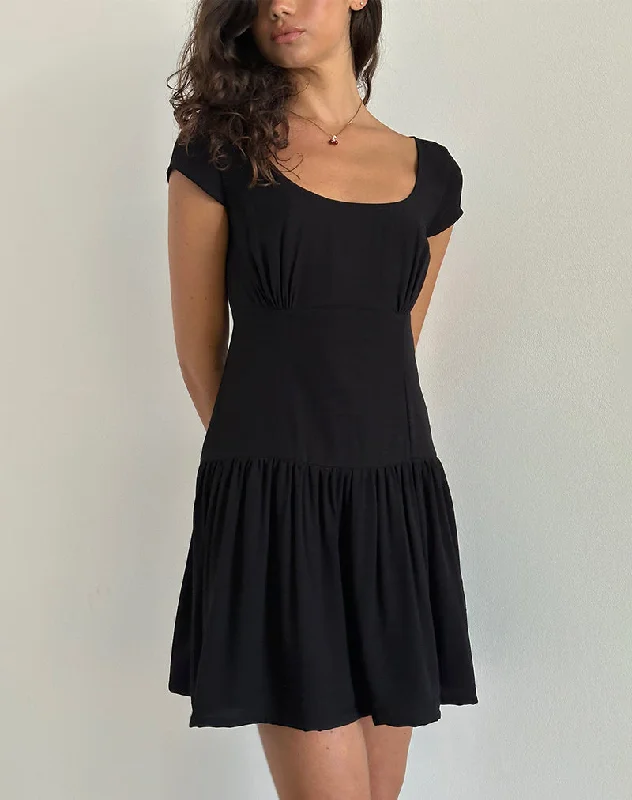 Weekend Clearance Event Ohayo Mini Dress in Black