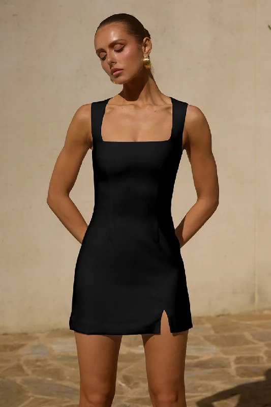 Last Chance Sale REIGN MINI DRESS - BLACK