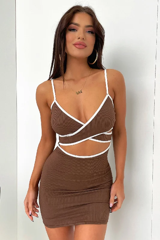 Best Price Ever Ryland Dress - Brown