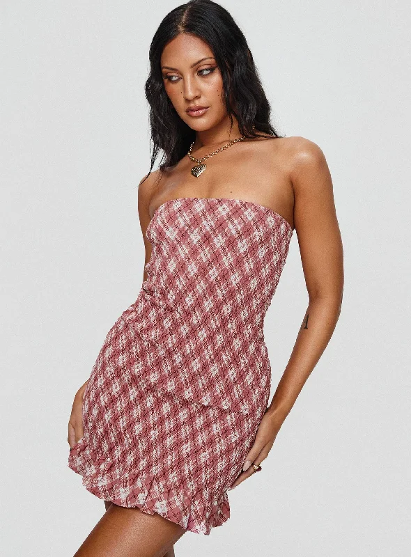 End-of-Season Sale Takiyo Mini Dress Pink