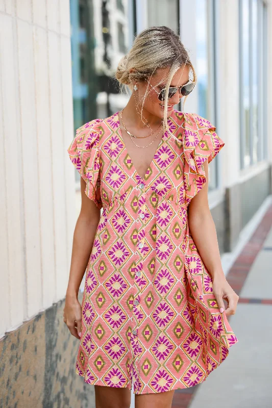 Crazy Price Cuts FINAL SALE - Vibrant Perfection Mini Dress