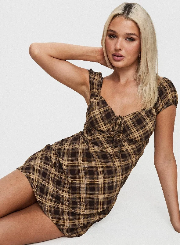 Weekend Bargain Shopping Wondera Mini Dress Multi
