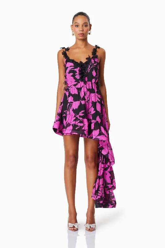 Weekend Hot Deals Yuna Party Mini Dress In Pink