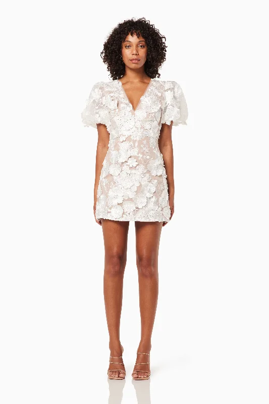 Weekend Bargain Deals Zayla 3D Floral Mini Dress