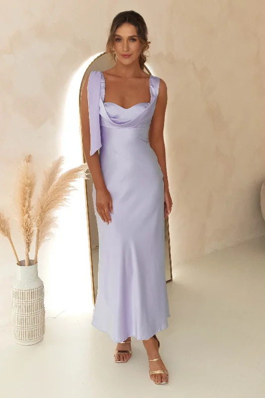 Weekend Wonders Chelly Satin Maxi Dress | Iris Blue