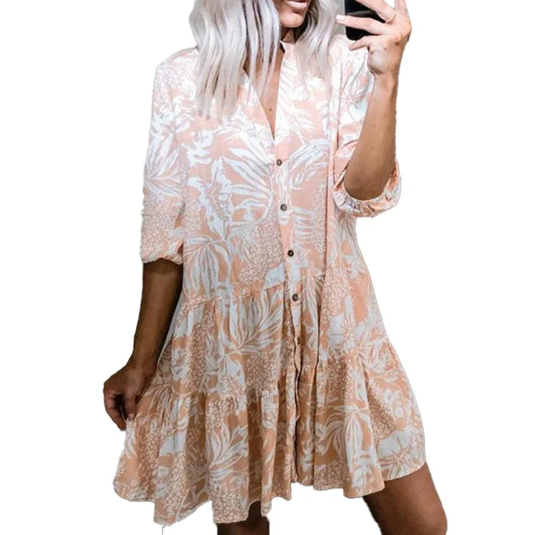 Savings Galore Fleur Satin Paisley Button Down Shirt Dress