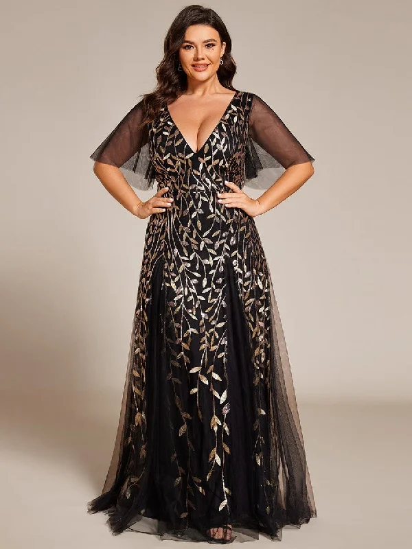 Weekend Flash Discount Plus Size Floor Length Formal Evening Gowns for Weddings