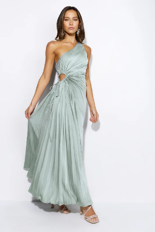 Weekend Shopping Rush Season Of Weddings Maxi Dress Sage