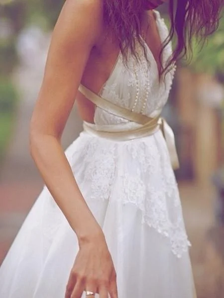 Exclusive Savings Event A Line Halter Neck Backless Lace Wedding Dresses, Backless Lace White Prom Dress Exclusive Savings Event A Line Halter Neck Backless Lace Wedding Dresses, Backless Lace White Prom Dress