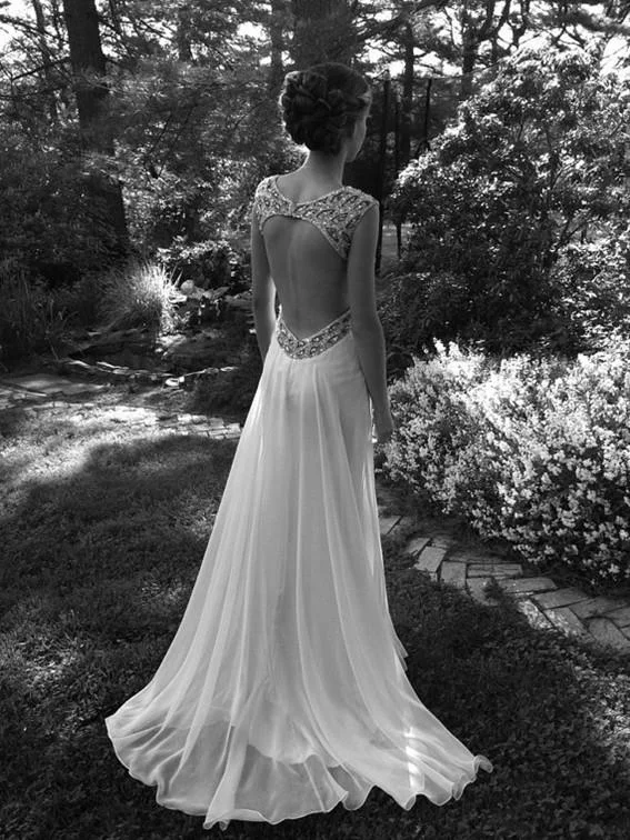 Exclusive Online Offers A Line Ivory Backless Wedding Dresses, Long Backless Prom Dresses Exclusive Online Offers A Line Ivory Backless Wedding Dresses, Long Backless Prom Dresses