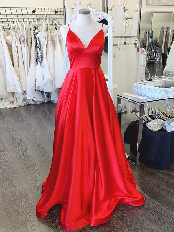 Super Price Drop A Line V Neck Red Long Prom Dresses, Red V Neck Long Formal Evening Bridesmaid Dresses Super Price Drop A Line V Neck Red Long Prom Dresses, Red V Neck Long Formal Evening Bridesmaid Dresses