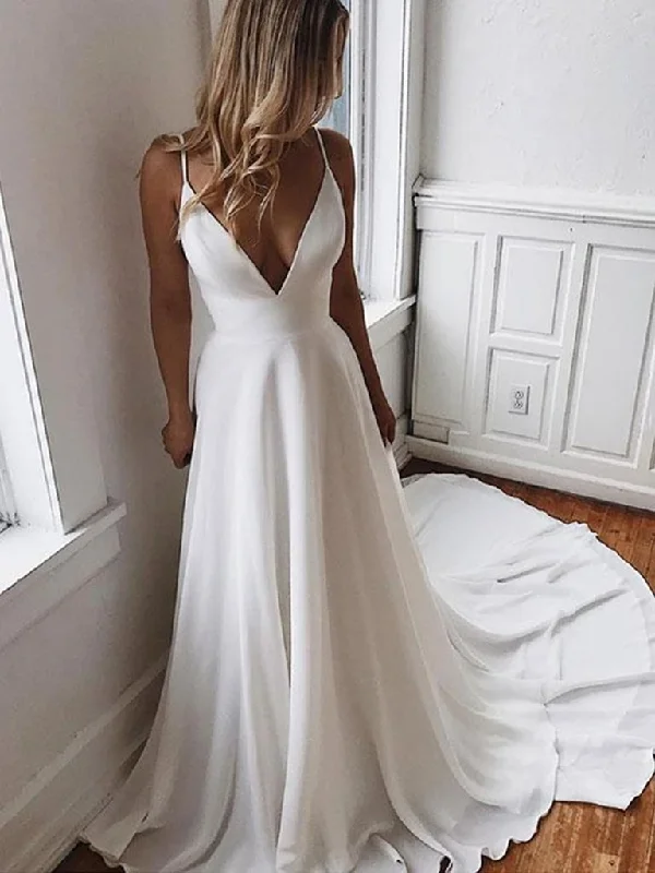 Hurry, While Stocks Last A Line V Neck White Lace Wedding Dresses, White Lace V Neck Prom Dresses, V Neck White Lace Formal Evening Dresses Hurry, While Stocks Last A Line V Neck White Lace Wedding Dresses, White Lace V Neck Prom Dresses, V Neck White Lace Formal Evening Dresses
