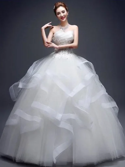 Weekend Price Breaks Ball Gown Wedding Dresses Strapless Floor-length Royal Blue Bridal Gown JKW094 Weekend Price Breaks Ball Gown Wedding Dresses Strapless Floor-length Royal Blue Bridal Gown JKW094