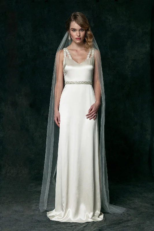 Weekend Massive Discounts CH6111 Deco Inspired Wedding Dress