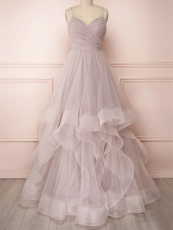 Weekend Markdowns Dusty Pink Spaghetti Straps Backless Tulle Long Prom Dresses, Backless Dusty Pink Spaghetti Straps Formal Evening Party Prom Dresses Weekend Markdowns Dusty Pink Spaghetti Straps Backless Tulle Long Prom Dresses, Backless Dusty Pink Spaghetti Straps Formal Evening Party Prom Dresses