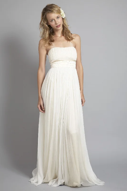 Weekend Clearance Event HB6764 Grecian Strapless Wedding Dress