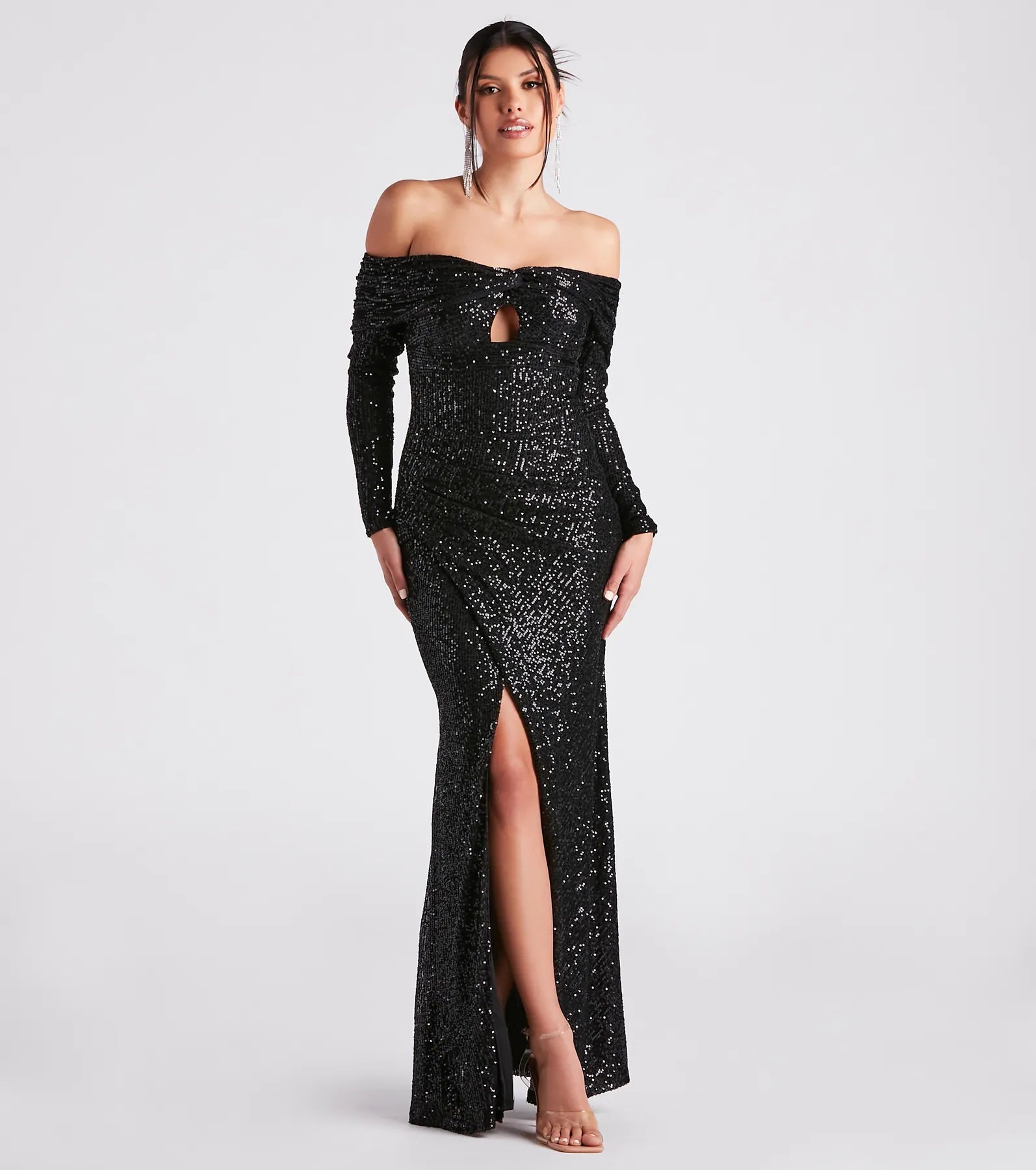 Weekend Exclusive Offers Karen Formal Sequin Mermaid Dress