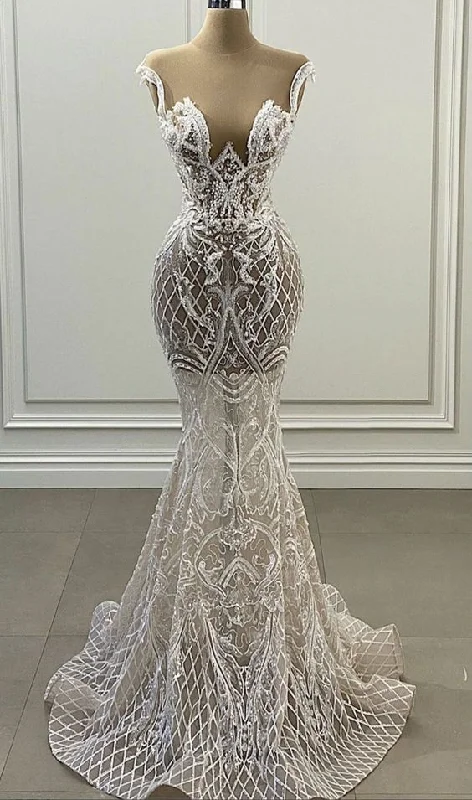 Unbeatable Offer LONG MERMAID PROM DRESS EVENING DRESS WEDDING DRESS,DS4173