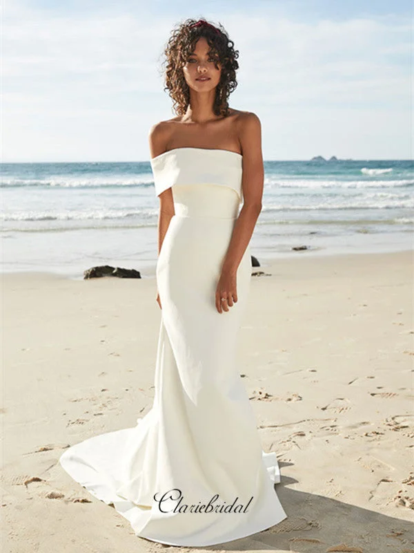 Weekend Only Sale Off The Shoulder Elegant Wedding Dresses, Beach Bridal Gowns, Wedding Dresses Weekend Only Sale Off The Shoulder Elegant Wedding Dresses, Beach Bridal Gowns, Wedding Dresses