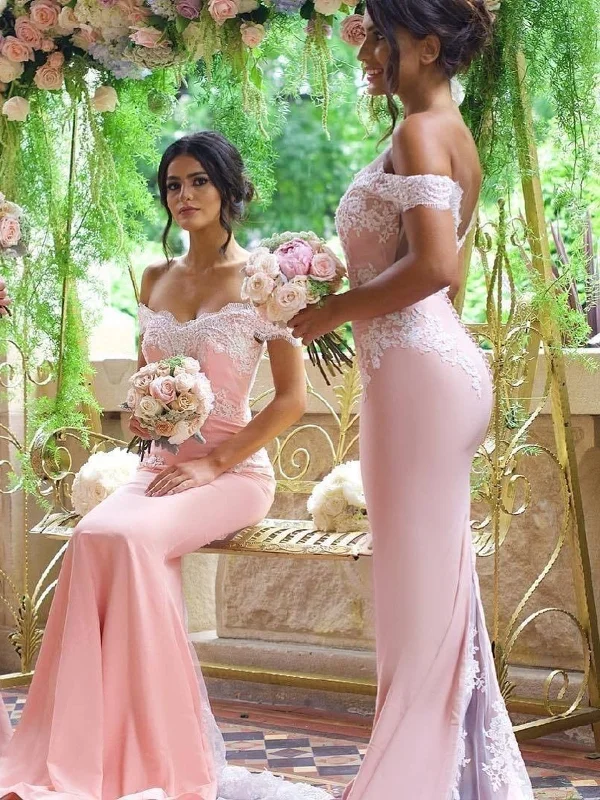 Shop & Save Big Off the Shoulder Pink Mermaid Lace Prom Dresses, Pink Mermaid Lace Bridesmaid Dresses Shop & Save Big Off the Shoulder Pink Mermaid Lace Prom Dresses, Pink Mermaid Lace Bridesmaid Dresses