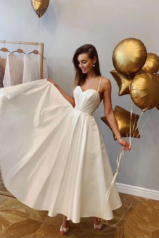 Price Cut Alert Simple sweetheart white short prom dress, white bridesmaid dress,DS1231 Price Cut Alert Simple sweetheart white short prom dress, white bridesmaid dress,DS1231