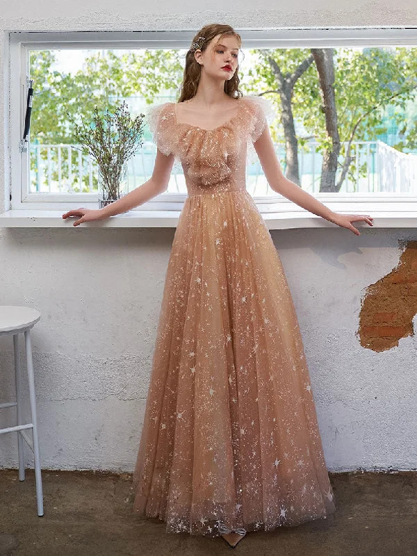 Limited Offer Simple Tulle Off Shoulder Lace Long Prom Dress Lace Formal Dress