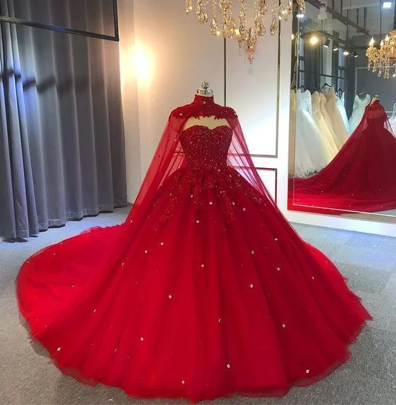 Limited-Time Discount Tulle Ball Gown Wedding Dress With Cape Prom Dresses, Evening Dresses ,DS4617 Limited-Time Discount Tulle Ball Gown Wedding Dress With Cape Prom Dresses, Evening Dresses ,DS4617