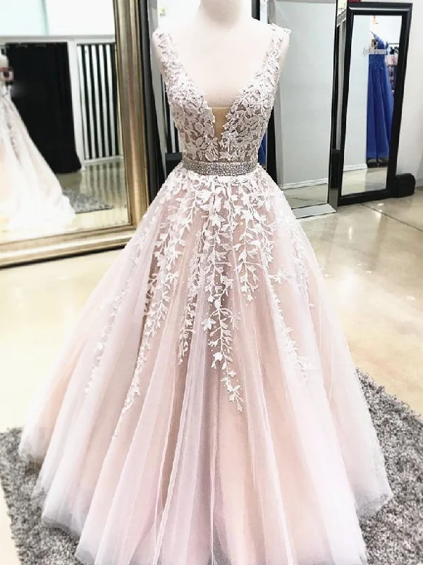 Weekend Price Drops V Neck Champagne Lace Wedding Dresses, V Neck Champagne Lace Prom Formal Dresses Long,DS1759 Weekend Price Drops V Neck Champagne Lace Wedding Dresses, V Neck Champagne Lace Prom Formal Dresses Long,DS1759