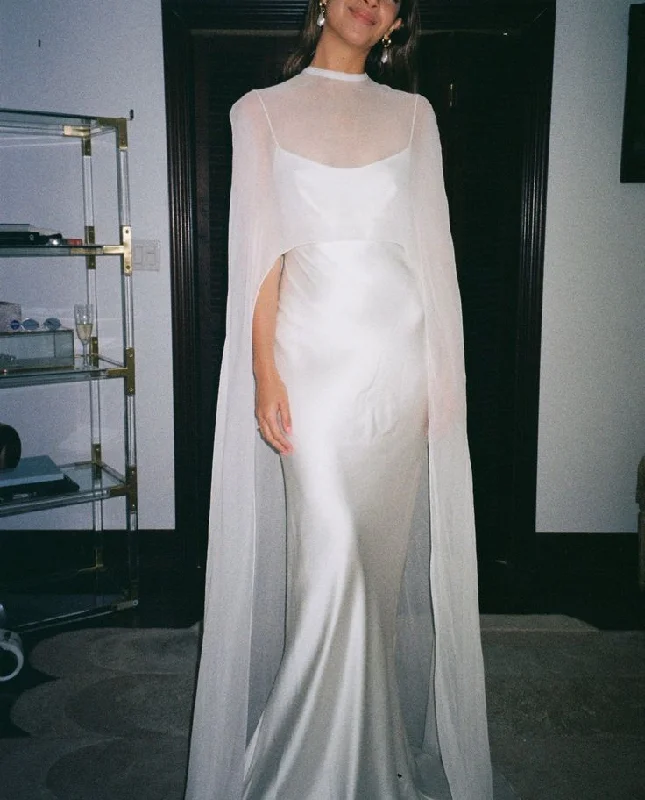 Weekend Super Savings White Open Back Mermaid Long Party Dress Light Wedding Dress, DP3444 Weekend Super Savings White Open Back Mermaid Long Party Dress Light Wedding Dress, DP3444