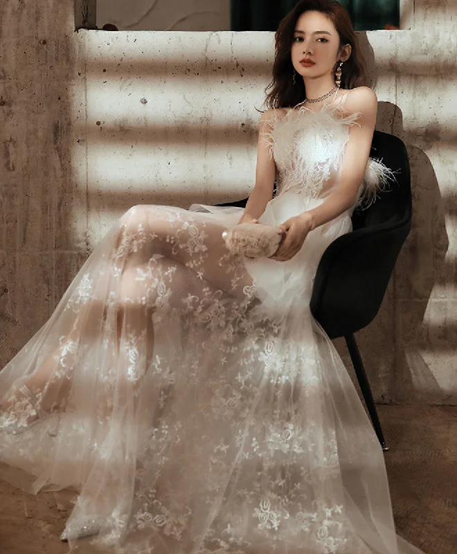 Weekend Shopping Spree White Sweetheart Dress Tulle Lace Long Prom Dress Evening Dress Weekend Shopping Spree White Sweetheart Dress Tulle Lace Long Prom Dress Evening Dress