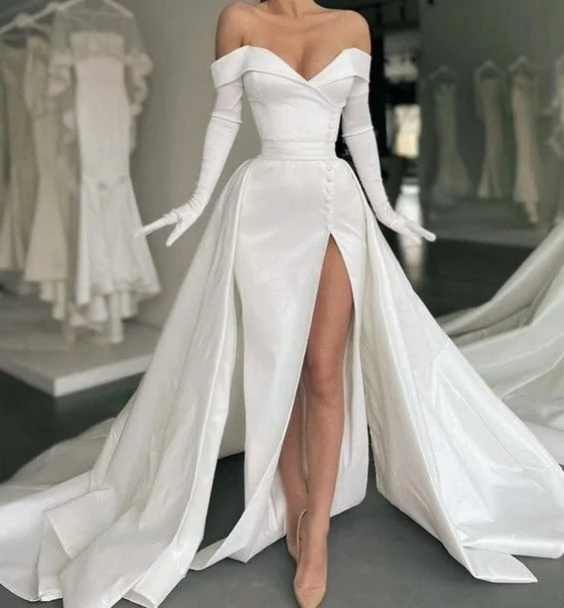 Weekend Hot Bargains White wedding dress,ED5797