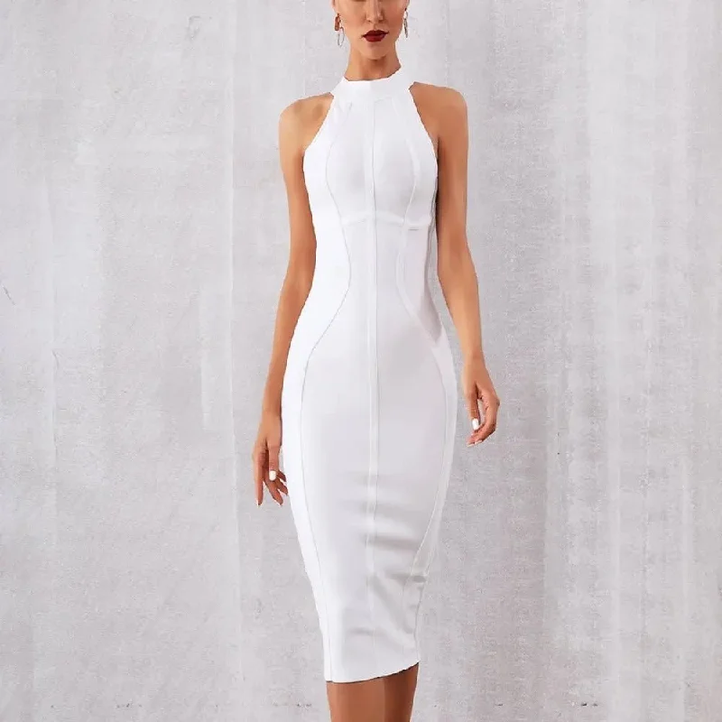 Unbeatable Flash Deals Elegant Tank Sleeveless Bodycon  Dress