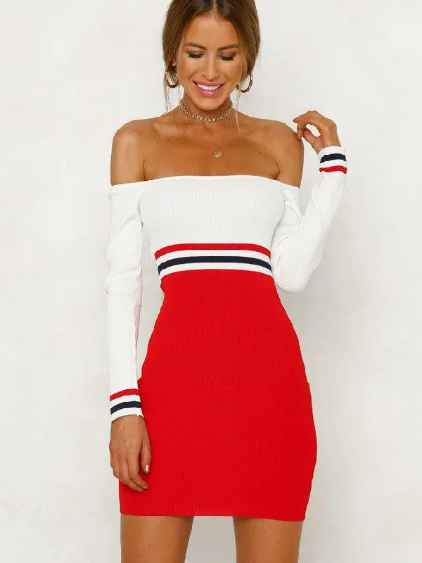 Weekend Shopping Deals Carlyn Off-The-Shoulder Bodycon Dress