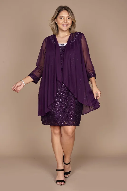 Big Discount Event R&M Richards 2208 Short Mother Of The Bride Dress