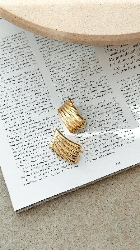 Big Bargain Bonanza Rina Earrings - Gold