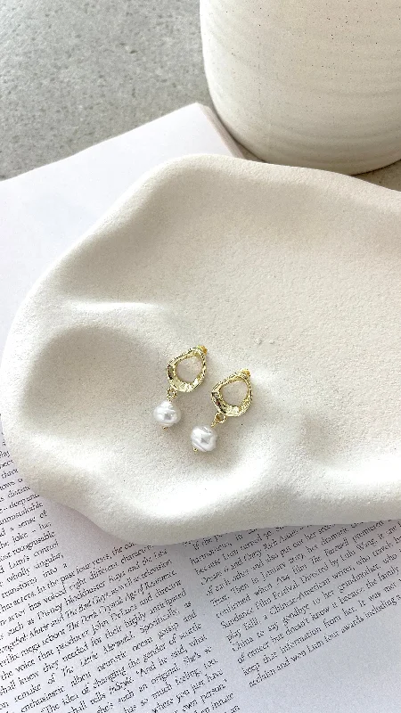 Weekend Only Savings Wakanda Earrings - Gold