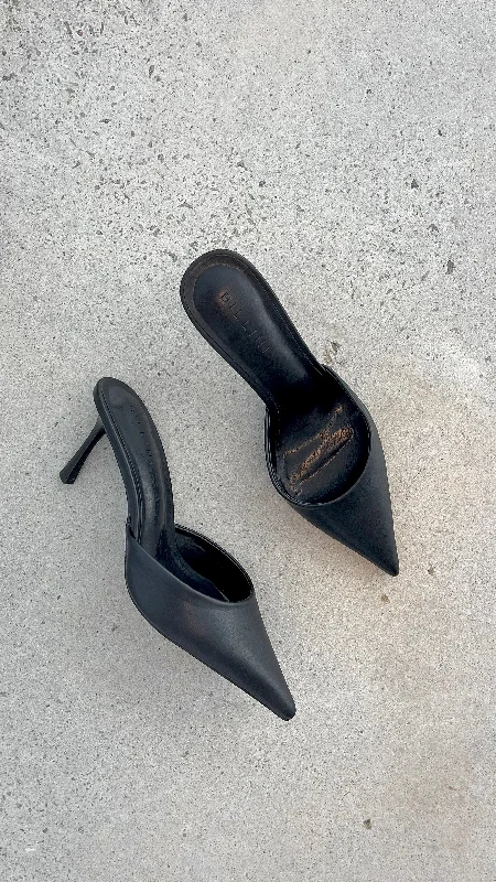 Weekend Shop Now Xayden Heel - Black